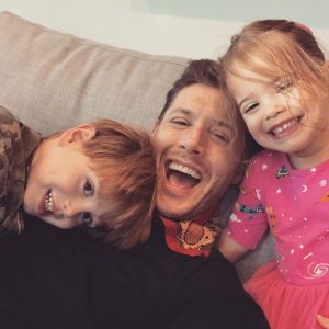 Jensen Ackles Instagram - Happy Birthday to my little animals. 3 years of laughter, tears and loads of diapers (of which I only changed some TBH). Wouldn’t trade it for all the worlds. *And a special note to my amazing wife who has had to do most of this on her own yet continues to anchor this family with love and laughter.  Coming home to you and our babies is the greatest! 🥳 (📷 @danneelackles512 ) #twinning