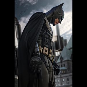 Jensen Ackles Instagram - Wishing everyone a Happy and Long Halloween! Thanks to @arachnobite for this crazy, awesome suit and for convincing me to take these pics. (Didn’t think the hotel was gonna let us on the roof...glad they did). Stay safe out there, kids.  #batman #longhalloween