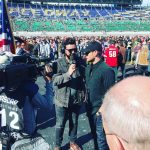 Jensen Ackles Instagram - Just another day at the track. No biggie. Thank you @nascar and @kansasspeedway for a fantastic experience. You guys sure do know how to put on a show and entertain a crowd. Epic day.