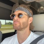 Jensen Ackles Instagram - The open road… with some Sweeeet Caroline.