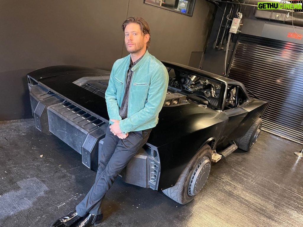 Jensen Ackles Instagram - Saw this during #sxsw …I definitely dig the car. 😈 #batmobile Austin, Texas