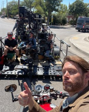 Jensen Ackles Instagram - Just a few recent shots of life in New Mexico and some BTS on the set of @bigskyabc (except for the one with the “Big Sky”sign…that was in Kansas City but whatever…you get the point 🙄) Happy Wednesday.