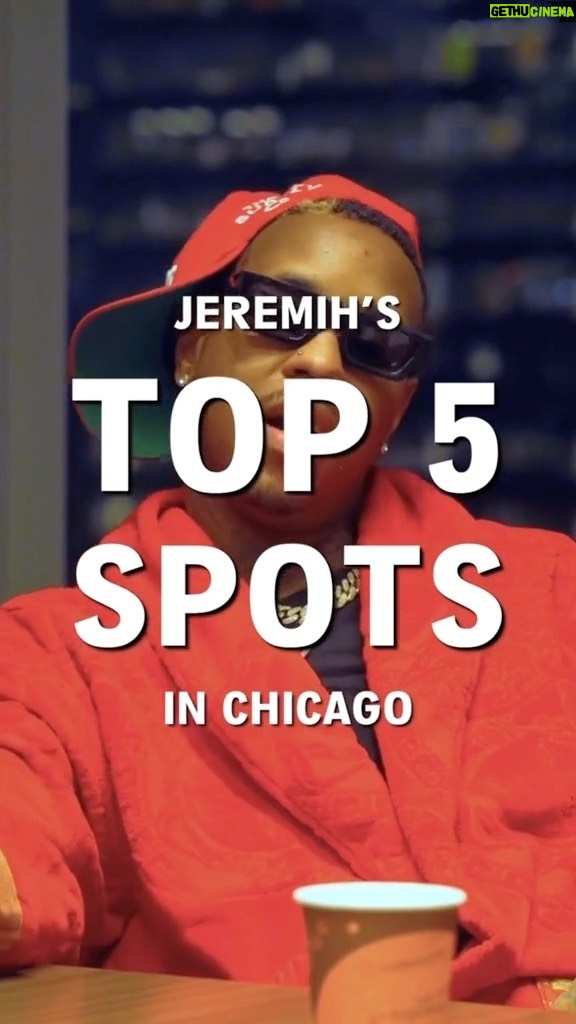 Jeremih Instagram - Mih top 5 spots to eat in Chicago, what’s yours?