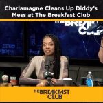 Jess Hilarious Instagram - BIG PAUSE! @cthagod wanted to get close to @diddy so bad! Like Relax 😆 just ask the questions yo Jess on the @breakfastclubam ✨🍾 The Breakfast Club