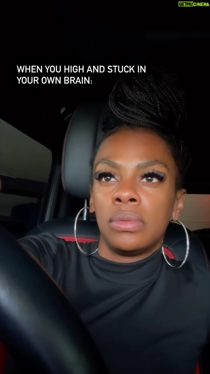 Jess Hilarious - 264.1K Likes - Maaannn Listen! My lor brain be stressed 😩 what are some of the things you think about when you’re high? #jesshilarious TAG A FRIEND