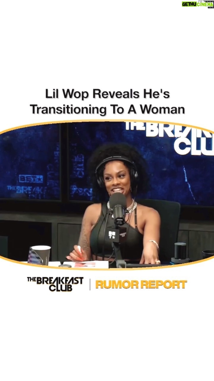 Jess Hilarious Instagram - Now can y’all tell me what a “FEMBOY” is 🤷🏾♀️ I took a guess this morning… am I close? CONGRATS @lilwop17_ on the transition! Catch me on @BET at @breakfastclubam at 9AM 🍾 it’s always a party when I’m in the building 🤩 TAG A FRIEND! Times Square, New York City