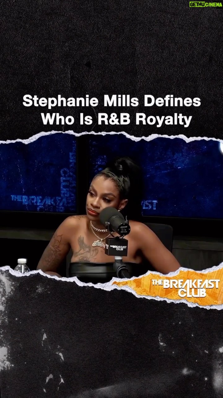 Jess Hilarious Instagram - I got to interview LEGEND @iamstephaniemills at @breakfastclubam and she didn’t hold back how she feels about ANYTHING! All love ❤️ 🥂 TAG A FRIEND Hair by @iamteighlormade Make up by @krismasluxurylashes #jesshilarious #stephaniemills #thebreakfastclub The Breakfast Club