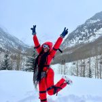 Jess Hilarious Instagram - Aspen ❄️ w/ cousin @brittney_moniique Lash tech @clementinelashartistry Aspen, Colorado