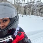 Jess Hilarious Instagram - Aspen ❄️ w/ cousin @brittney_moniique Lash tech @clementinelashartistry Aspen, Colorado