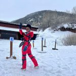 Jess Hilarious Instagram - Aspen ❄️ w/ cousin @brittney_moniique Lash tech @clementinelashartistry Aspen, Colorado