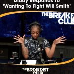 Jess Hilarious Instagram - What’s your thoughts on this? Don’t ever play wit us like that for your entertainment baby…I’m sorry but what?? I have an album out AND my own liquor and you choose to ask me about some bullshit my FORMER BODYGUARD BOUGHT UP? Get tf outta here…Diddy handled it well 🙏🏾🍾 Jess on @breakfastclubam 🎈 New York, New York