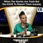 Jess Hilarious Instagram - 🙄 Still gotta report I guess, so here y’all go BRING BACK TABLOID STORIES & GROUNDBREAKING NEWS #JessWithTheMess on @breakfastclubam New York, New York