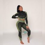 Jess Hilarious Instagram - SHOP NOW ✨ 50% OFF ALL FITNESS SETS @SHOPDR.WHO NOW AND ALL WEEKEND 🎉 Tell them Jess sent you 😉 link in both bios Photos by @photomaticsmith MUA @makeupyem Hair @locsby.lia Link in Bio