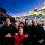 Jesse Tyler Ferguson Instagram – 16 hours in vegas with @u2 & @kylieminogue. Las Vegas Strip