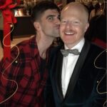 Jesse Tyler Ferguson Instagram – Merry Christmas & happy holidays from the Mikita – Ferguson household. Thanks to Santa for making a visit, to @sarahcarey1 for making everything delicious, to @toddhawk for bringing the spirit & @pernodricardusa for keeping the bar stocked! Sending y’all so much love. ❤️❤️🎁🥰🎅🏻