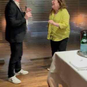 Jesse Tyler Ferguson Instagram - This week on our bonus episode of Dinners On Me: it's all things “Cocaine Bear.” Who knew that this gory little comedy, would bring me so much joy? It allowed me to finally be directed by my longtime friend Elizabeth Banks, but it also gave me the opportunity to work with one of my favorite actresses of all time, Margo Martindale.
 

First up, Liz meets me at one of our favorite spots in the valley, Petit Trois. We discuss her early career, learning from the likes of Steven Spielberg, and what it was like to sit in the director's chair
 for the first time in “Pitch Perfect 2.” 
 

Then, the iconic Margo Martindale meets me at Marea in New York City. I’ll talk to Margo about her hilarious childhood hobbies, being Esteemed Character Actress Margo Martindale on “Bojack Horseman”... and,
 of course, her amazing stunts on “Cocaine Bear.” 
Episode link is in the bio—don't wait, give it a listen! ❤️