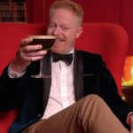 Jesse Tyler Ferguson Instagram - Cheers to 40 years of the Espresso Martini being the best cocktail on the planet and drink of the holiday season!🍸And yes, this is *exactly how they met* according to us. Check out EspressoMartini.com to learn about the fragrant next chapter & recipes in the @absolutus and @kahlua story! #absolutpartner #kahluapartner