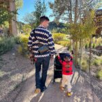 Jesse Tyler Ferguson Instagram - returned back home to the 505 to show the kiddos Beckett and Sullivan the magic of balloon fiesta & where their papa grew up 🎈🌶️ thanks for the magic @bishopslodgeauberge, @balloonfiesta & @m_marketingguru Bishop's Lodge, Auberge Resorts Collection