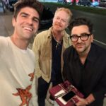 Jesse Tyler Ferguson Instagram - Dan LOVES @nancysilverton but surprisingly has never been to @osteriamozza. Everything's changed now. ❤️❤️❤️. Osteria Mozza