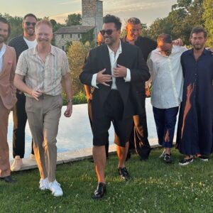 Jesse Tyler Ferguson Instagram - Good bye Italy! Thank you for a beautiful week @instadanjlevy. I love you my friend!