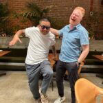 Jesse Tyler Ferguson Instagram – @chefroychoi and I had so much fun for this week’s episode of my podcast, Dinner’s on Me! ✌️🎧🍽️ Over incredible duck carnitas at @damiandtla in LA, I chat with Roy about the rise of Kogi, hanging out on Hollywood Boulevard as a teen, and what it was like to watch his parents close the family restaurant. It was such a great convo and the meal was truly delish—I mean, the photos speak for themselves! You’ll love the listen—catch the new episode in my bio. (This episode was recorded on May 25, 2023). Damian