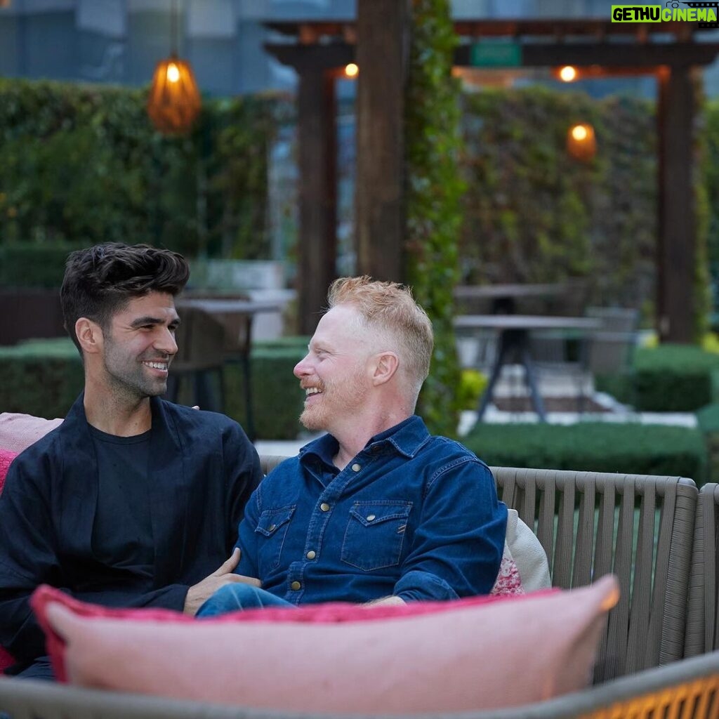 Jesse Tyler Ferguson Instagram - dads escaped to cdmx for @theseanpmurray birthday. tacos were eaten, bikes were ridden and champagnes were sabered. thx for a gorgeous stay, @stregismexicocity. we even got to sleep in (luxury!) we can’t wait to get back 🇲🇽 #LiveExquiste #UrbanOasis #Stregis The St. Regis Mexico City