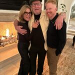 Jesse Tyler Ferguson Instagram - Nearly perfect @modernfamily reunion. We even had our two dads Chris Lloyd & Steve Levitan there!