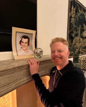 Jesse Tyler Ferguson Instagram - Nearly perfect @modernfamily reunion. We even had our two dads Chris Lloyd & Steve Levitan there!