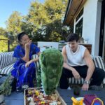 Jesse Tyler Ferguson Instagram - dinosaur, but make it fashion