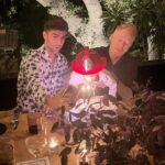 Jesse Tyler Ferguson Instagram - Thank you to my wonderful husband @justinmikita who planned such a wonderful birthday weekend for me. Spending my 48th watching the @taylorswift Eras Movie with my friends & family was everything I didn't know I needed but loved! All of this and a beautiful dinner cooked by my dear friend @sarahcarey1. I feel very loved. Thank you! ❤️❤️❤️❤️ Los Angeles, California