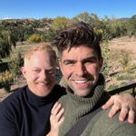 Jesse Tyler Ferguson Instagram - returned back home to the 505 to show the kiddos Beckett and Sullivan the magic of balloon fiesta & where their papa grew up 🎈🌶️ thanks for the magic @bishopslodgeauberge, @balloonfiesta & @m_marketingguru Bishop's Lodge, Auberge Resorts Collection