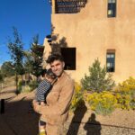 Jesse Tyler Ferguson Instagram - returned back home to the 505 to show the kiddos Beckett and Sullivan the magic of balloon fiesta & where their papa grew up 🎈🌶️ thanks for the magic @bishopslodgeauberge, @balloonfiesta & @m_marketingguru Bishop's Lodge, Auberge Resorts Collection