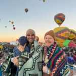 Jesse Tyler Ferguson Instagram - returned back home to the 505 to show the kiddos Beckett and Sullivan the magic of balloon fiesta & where their papa grew up 🎈🌶️ thanks for the magic @bishopslodgeauberge, @balloonfiesta & @m_marketingguru Bishop's Lodge, Auberge Resorts Collection