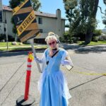 Jesse Tyler Ferguson Instagram - Back on the line! Cindy supports striking actors, too! @sagaftra #unionstrong Los Angeles, California