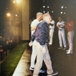 Jesse Tyler Ferguson Instagram - Some shots that my buddy @nueves took with his disposable camera during our last performance of Take Me Out. He just sent me these & it made me miss all these guys so much. Broadway Theater District