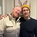 Jesse Tyler Ferguson Instagram – Absolutely LOVED Here We Are at @theshedny. What a privilege to see this brilliant cast directed by @joe_mantello bring Sondheim’s last work to the stage. And I finally got to embrace the brilliant @ohdenis who’s is genius footsteps I got to follow in the revival of Take Me Out. The Shed