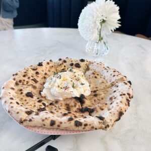 Jesse Tyler Ferguson Instagram - This week on Dinner’s On Me, “Griselda” and “Modern Family” star Sofia Vergara joins the show. Over pizza and what they call “fluffy orange juice,” Sofia tells me what it was like to produce and star in the hit Netflix series “Griselda.” Plus, we get into Ed O’Neill’s voicemails and why marshmallows were hidden on the “Modern Family” set. And because it was Valentines Day I brought Sofia flowers. This episode was recorded at Dante in Beverly Hills, CA. 
 
Episode link is in the bio—don't wait, give it a listen! ❤️