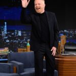 Jesse Tyler Ferguson Instagram - @jessetyler stops by Studio 6B to talk his podcast Dinner’s on Me! #FallonTonight The Tonight Show Starring Jimmy Fallon