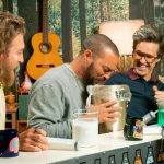 Jesse Williams Instagram - Blew a wide open Pootie Tang here and I’ll never forgive myself🤦🏽‍♂️ • Had a great time gaming with @rhettmc, @linkneal and the entire @Mythical family! 🙏🏽 Thanks so much for having me and supporting the one & only @WeHomeSchooled game! DOWNLOAD & PLAY TODAY‼️ WATCH OUR EPISODE OF @mythical NOW‼️ Link in Bio
