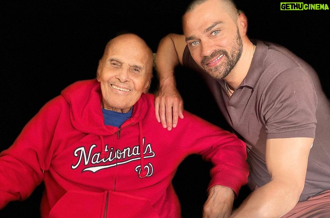 Jesse Williams Instagram - This is brutal and I’m torn about social media’d sincerity but if this acknowledgment can tilt anyone to look and learn more about the life, action and practice of this giant soul in a human body, I’ll just say this simply… I have been so obscenely lucky and grateful to have been able to know the one called Harry Belafonte and members of his family and Family over the last ten years. To listen and laugh and learn and debate and keep laughing with my friend and mentor who’s wit and understanding and passion for the realized connection of humanity has been a gift beyond measure. I have cried many times in the last 30hrs and might be now. I- we, love and miss him deeply. Knowing he wants nothing from us but to keep going and the fire lit. To accept the challenges he gave and received with his gargantuan spirit and innovative intellect; his unrelenting generosity and leadership; his pioneering and tremendous talent. All of which knew no bounds. • Sir, The gifts of your wisdom and experience will keep on giving and growing us all. I promise. Thank you again and always. Sankofa. 🕊️