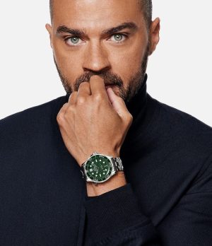 Jesse Williams Instagram - ⏳Happier than I look to be joining team @omega 😂