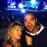 Jesse Williams Instagram - 🥂 Big Love & Congrats to my generous, hilarious, homie @ellenpompeo 🏆 Legacy Forever