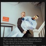 Jesse Williams Instagram - another farewell carousel indeed. Gerald Schoenfeld Theatre