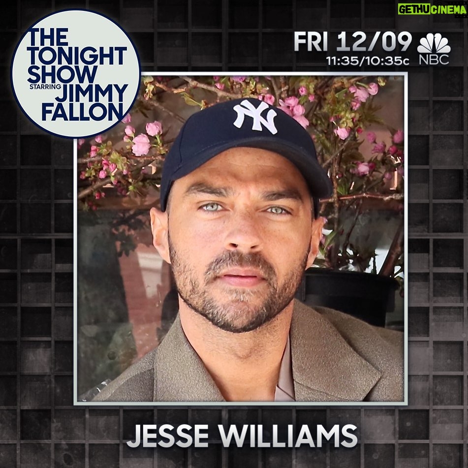 Jesse Williams Instagram - TONIGHT on @FALLONtonight w/ @jimmyfallon and @theroots fam @questlove @blackthought 🕰️ 30 Rockefeller Plaza NBC Studio