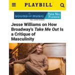 Jesse Williams Instagram - “Toughness tempered by generosity…” - @takemeoutbway 🌱 Thanks @Playbill @dieptimes 🎭 Gerald Schoenfeld Theatre