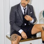 Jesse Williams Instagram - 💪🏽Mighty Healthy 🥕 @CFDA pregame, suited by the @ThomBrowne fam. ManyThanks 🧥 @le_laboy 💅🏽 @brittywhitfield 📸 @mr_puryear