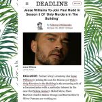 Jesse Williams Instagram – Absolute Comedy Legends in the building. 

Yeah. I want to go to there. The Arconia