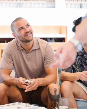 Jesse Williams Instagram - 🙏🏽 A major thank you for @Omega’s healthy welcome into their family and big time congrats on the 75th anniversary. 
#Seamaster #Omega