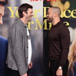 Jesse Williams Instagram - The RomCom has landed: Choose your fighter 😂 •NYC early theater screening of #YourPlaceOrMine was loud! The film is yours on @netflix Feb 10th. New York, New York