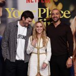 Jesse Williams Instagram - The RomCom has landed: Choose your fighter 😂 •NYC early theater screening of #YourPlaceOrMine was loud! The film is yours on @netflix Feb 10th. New York, New York